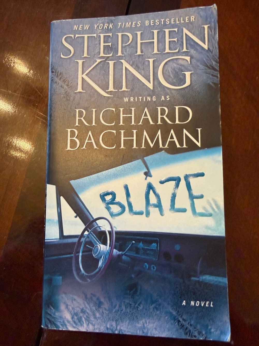 Stephen King (as Richard Bachman) - Blaze — Blue Paperback Novel